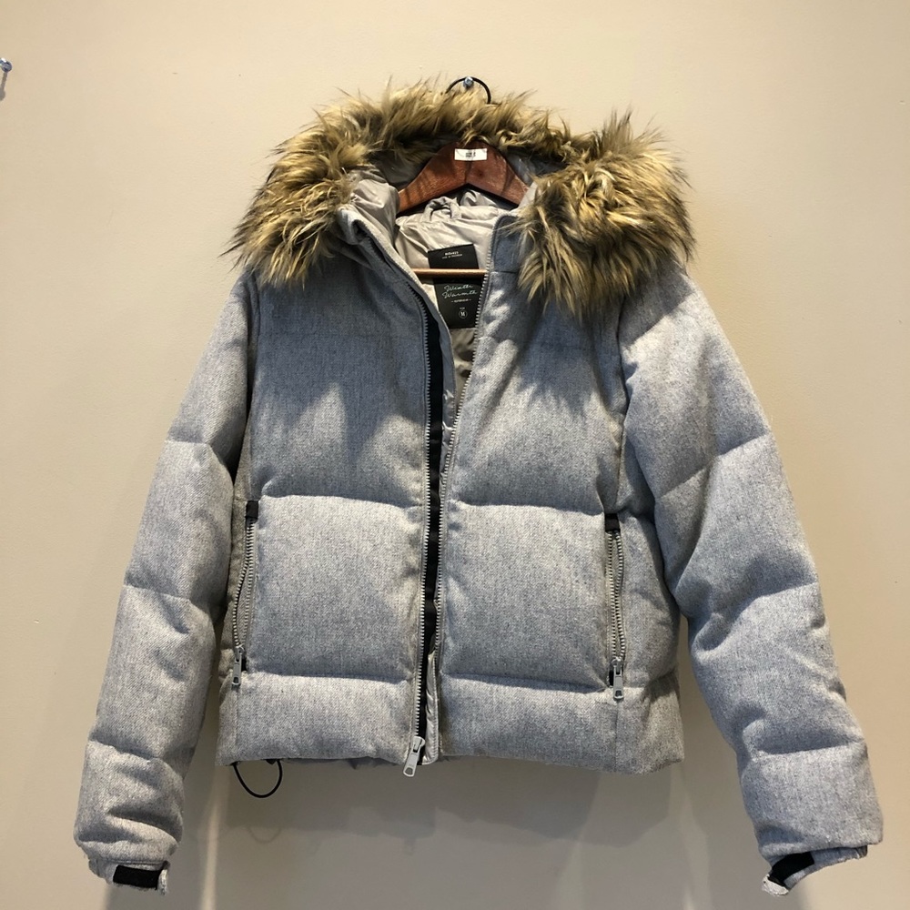 GAP Winter Gray Puffer